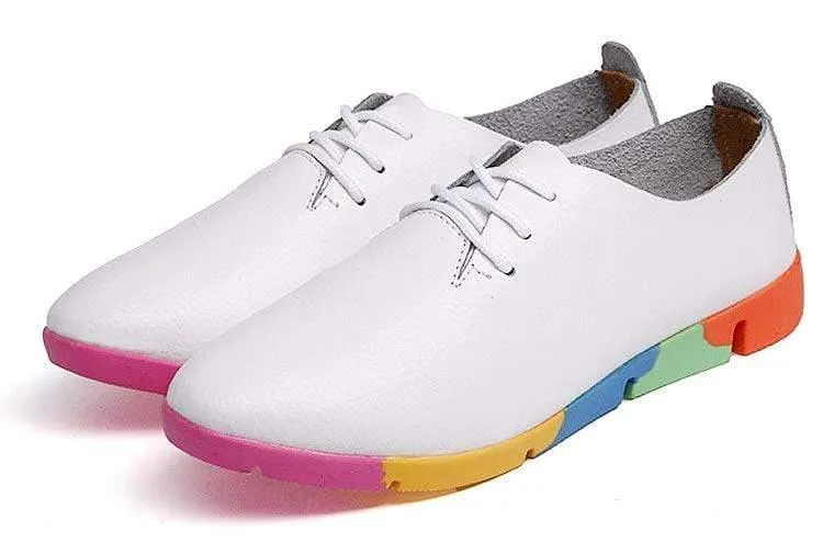 Breathable Leather Women's Orthopedic Shoes for Bunion
