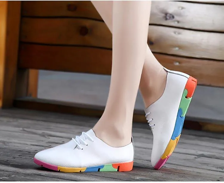 Breathable Leather Women's Orthopedic Shoes for Bunion