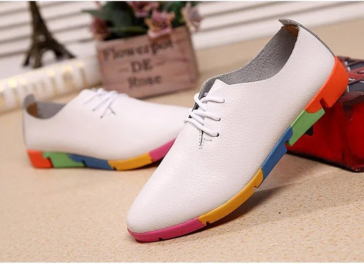 Breathable Leather Women's Orthopedic Shoes for Bunion