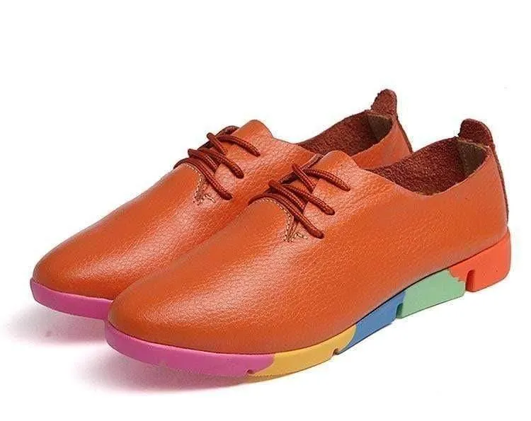 Breathable Leather Women's Orthopedic Shoes for Bunion