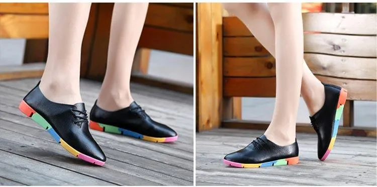 Breathable Leather Women's Orthopedic Shoes for Bunion