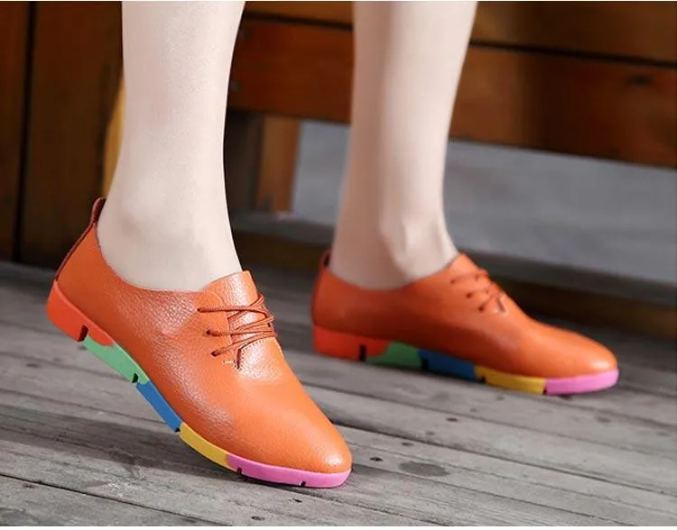 Breathable Leather Women's Orthopedic Shoes for Bunion