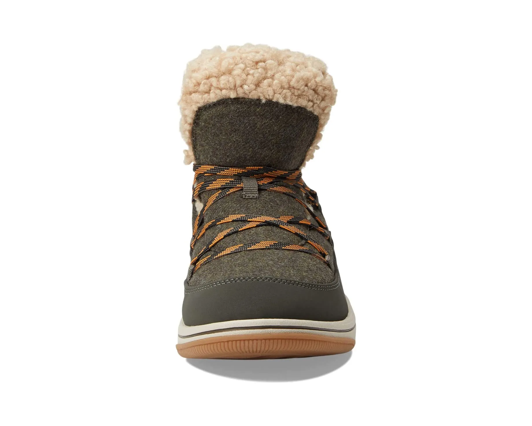 Breeze Glacier Clarks boots, olive
