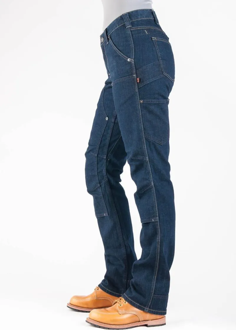 Britt Utility Pants, Denim, 34" Inseam - Womens