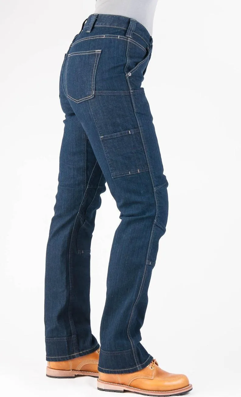 Britt Utility Pants, Denim, 34" Inseam - Womens
