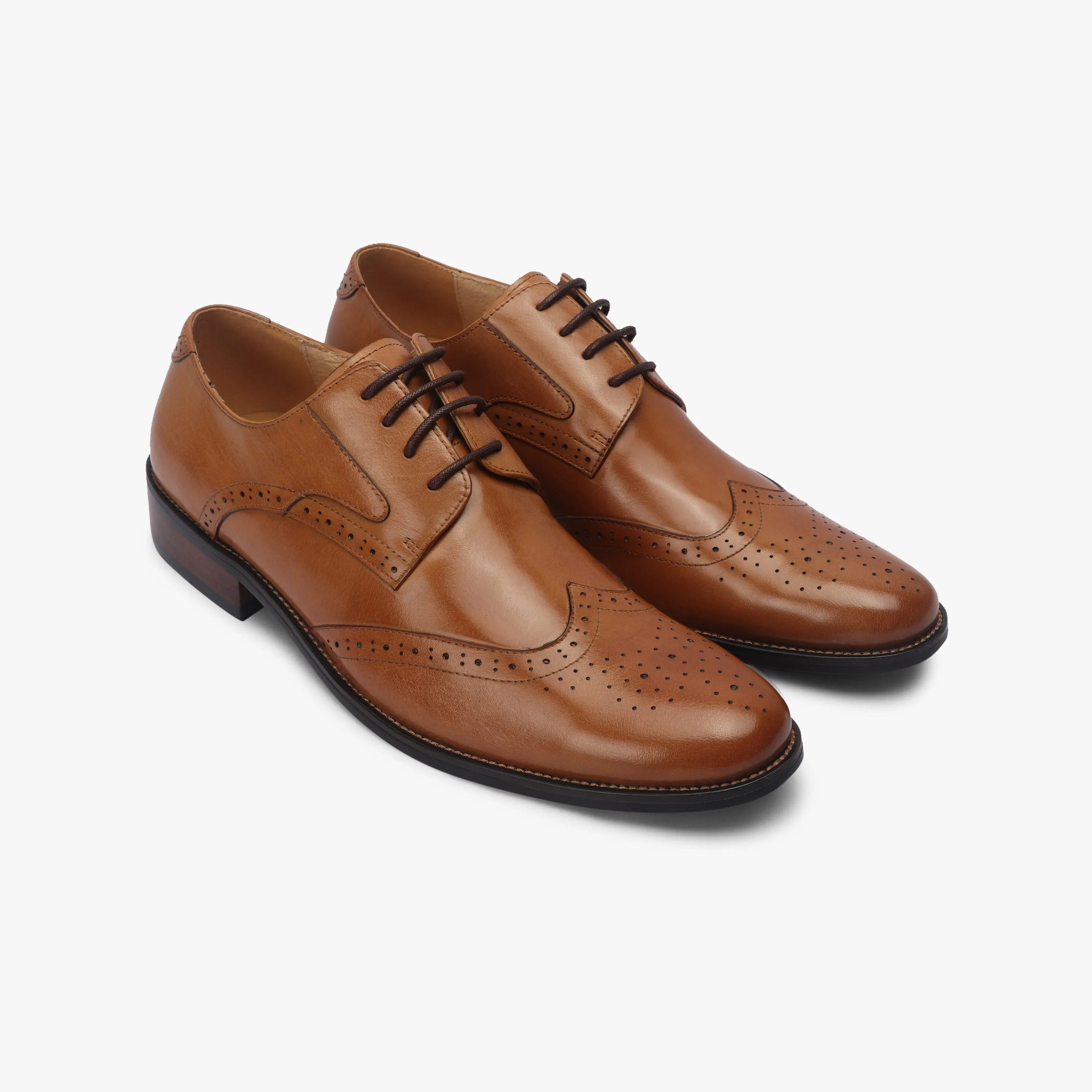Broad Toe Brogues