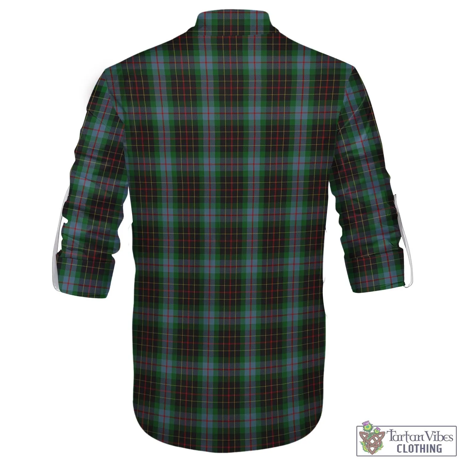 Brodie Hunting Tartan Men's Scottish Traditional Jacobite Ghillie Kilt Shirt