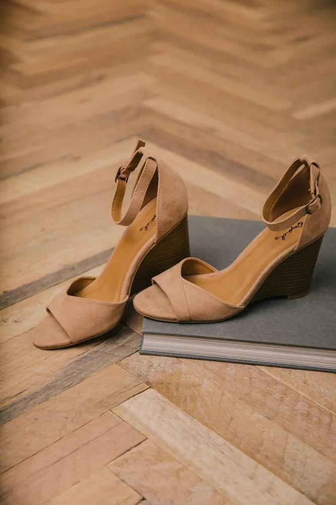 Brody Ankle Strap Wedge - FINAL SALE