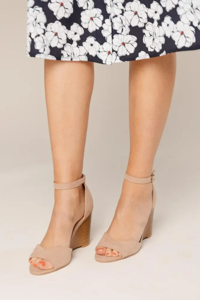 Brody Ankle Strap Wedge - FINAL SALE