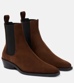 Bronco Proenza Schouler suede Chelsea boots, brown