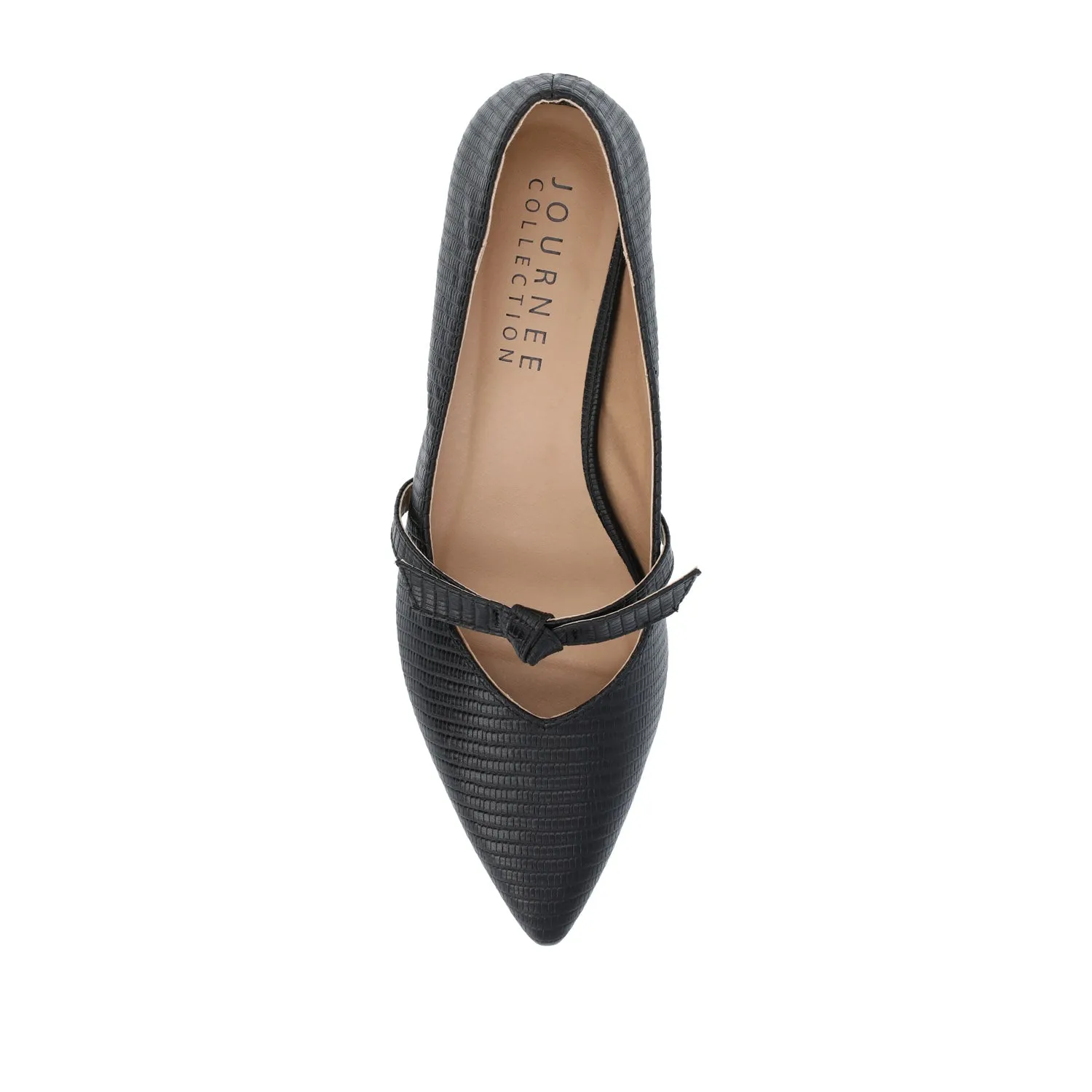 CAIT BALLET FLATS IN FAUX LEATHER