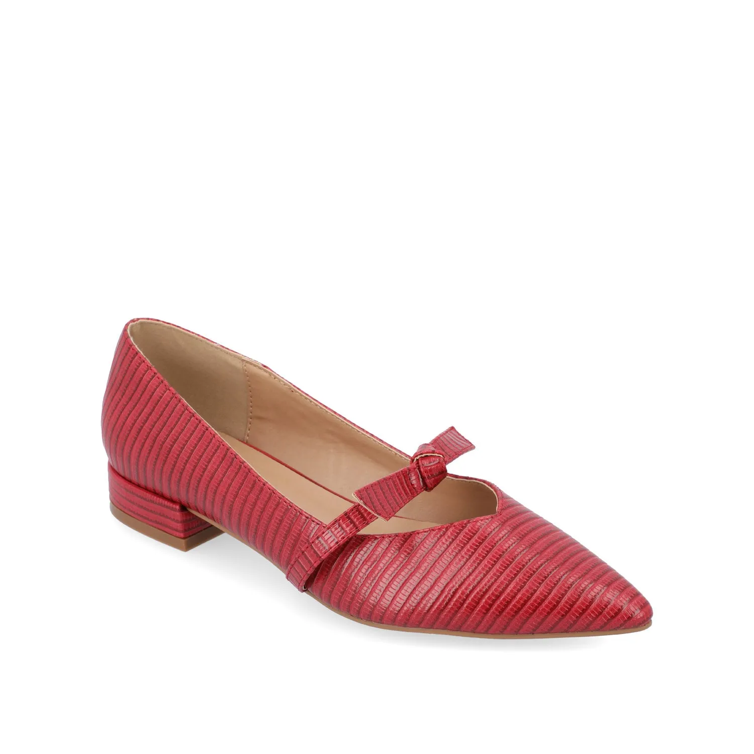 CAIT BALLET FLATS IN FAUX LEATHER