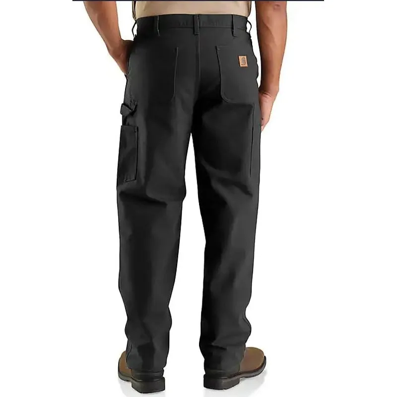 Carhartt® B11-BLK 34X36 Men's Utility Work Pants, 34 Waist, 36 Length, Loose Fit, Black, Cotton