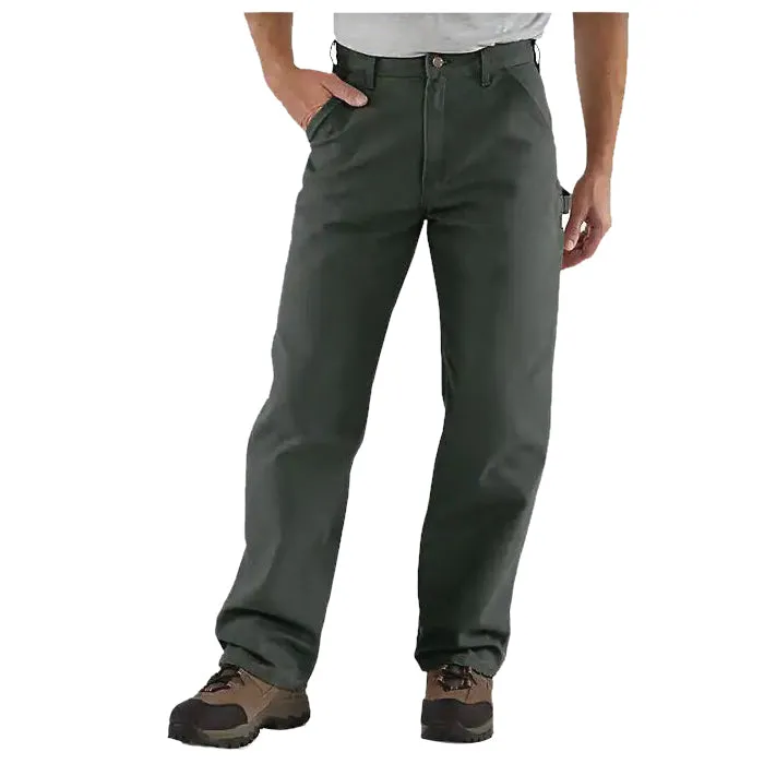 Carhartt® B11-MOS 40X30 Men's Utility Work Pants, 40 Waist, 30 Length, Loose Fit, Moss, Cotton