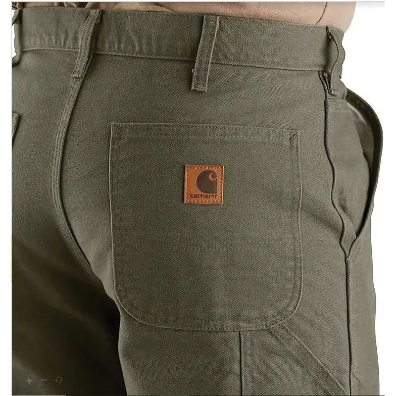 Carhartt® B11-MOS 40X30 Men's Utility Work Pants, 40 Waist, 30 Length, Loose Fit, Moss, Cotton