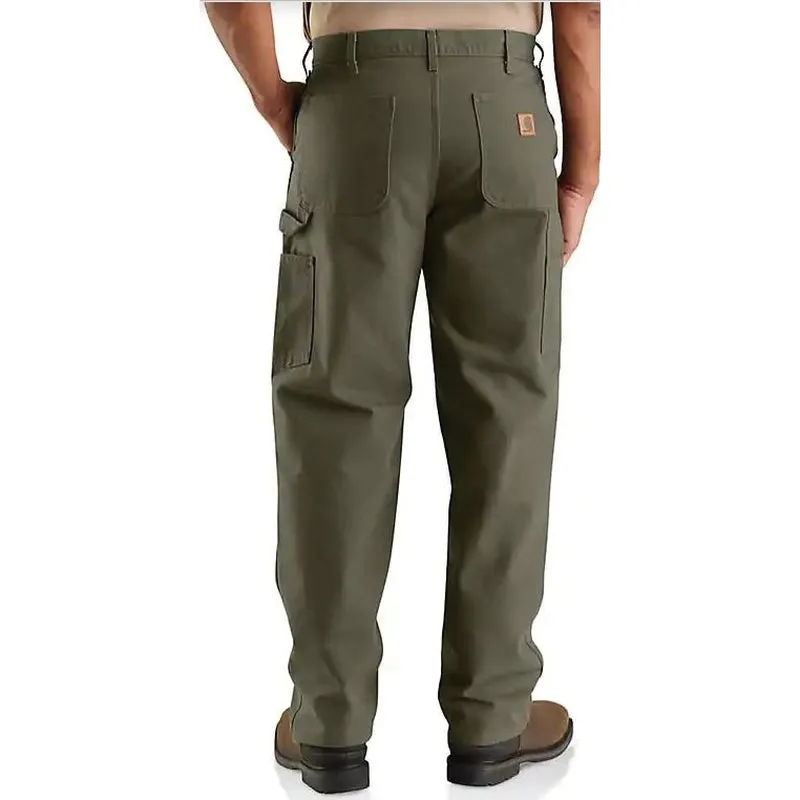 Carhartt® B11-MOS 40X30 Men's Utility Work Pants, 40 Waist, 30 Length, Loose Fit, Moss, Cotton