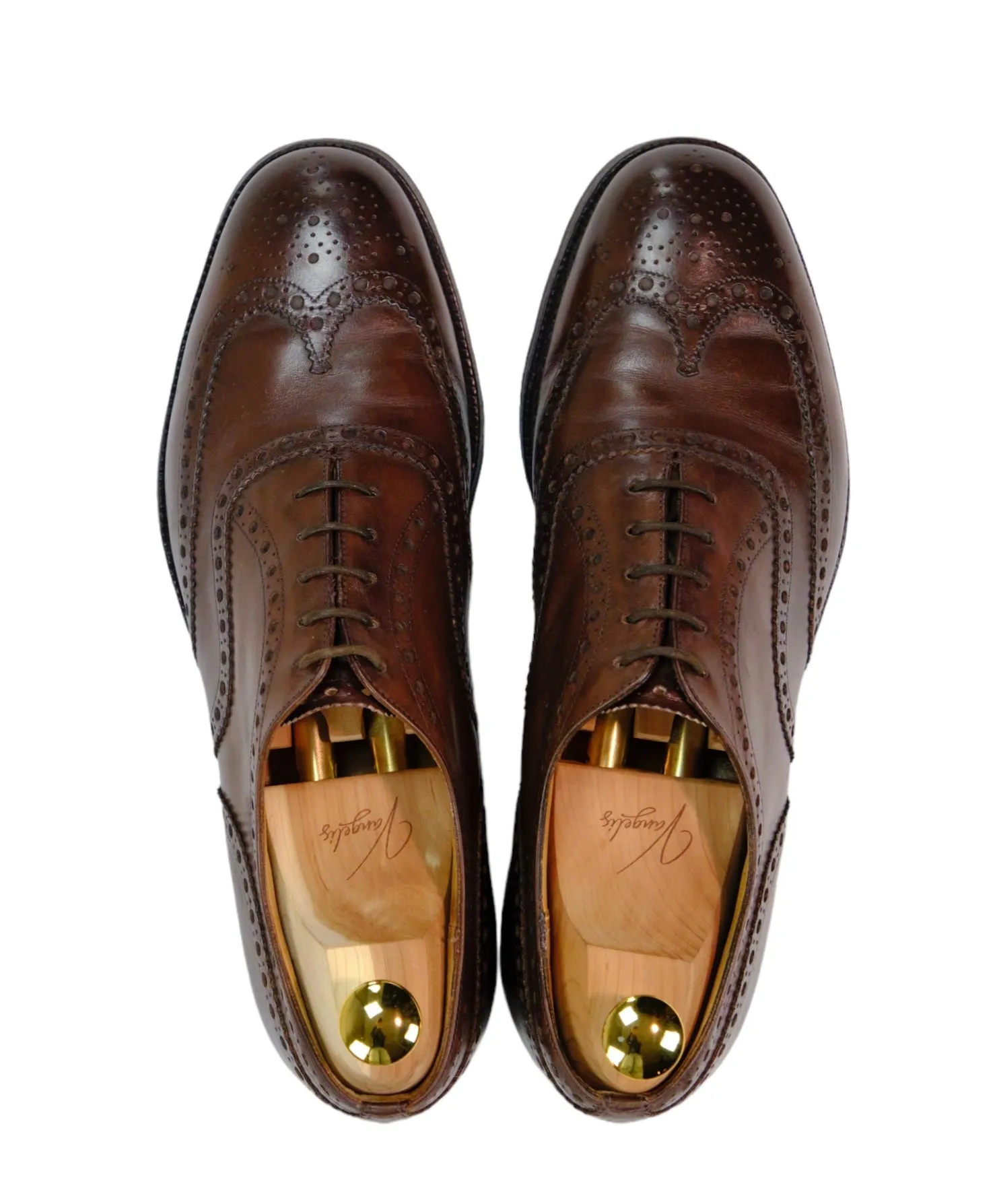 Church's - Brown Burwood Wingtip Brogue Oxfords UK 9,5 / EU 43,5