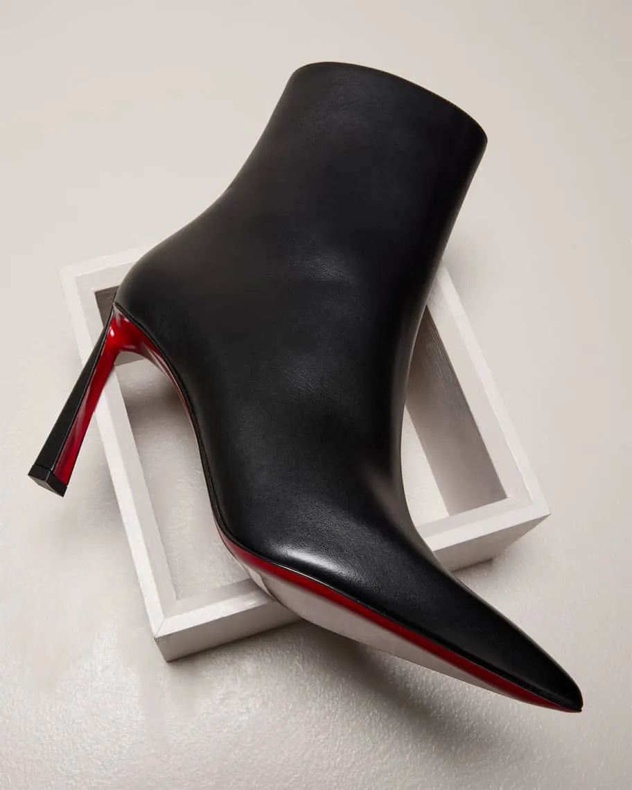 Condora Christian Louboutin Red Soled Calfskin Boots