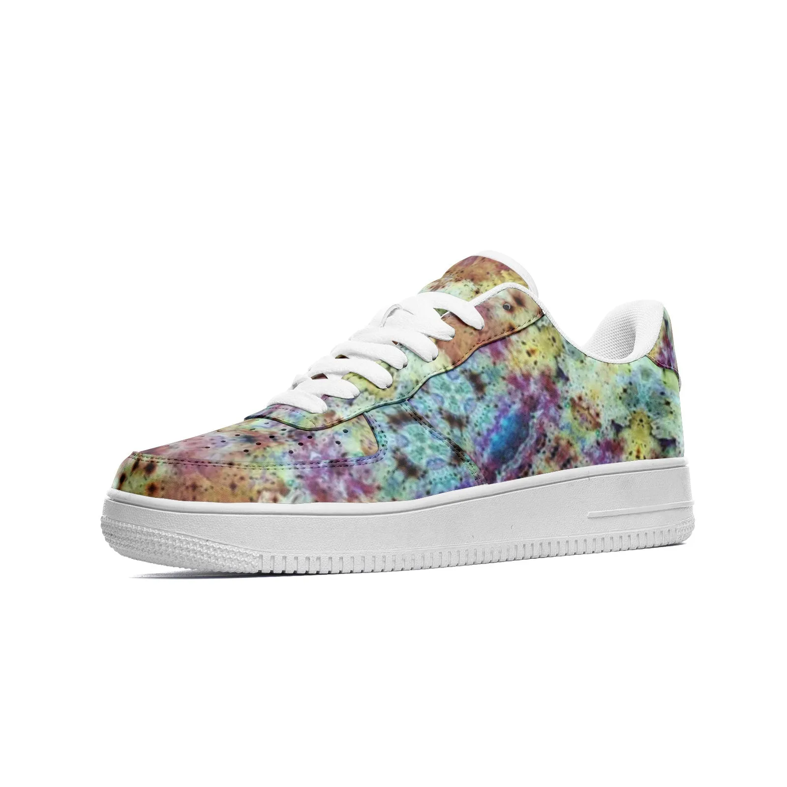 Conscious Full-Style Psychedelic Platform Sneakers