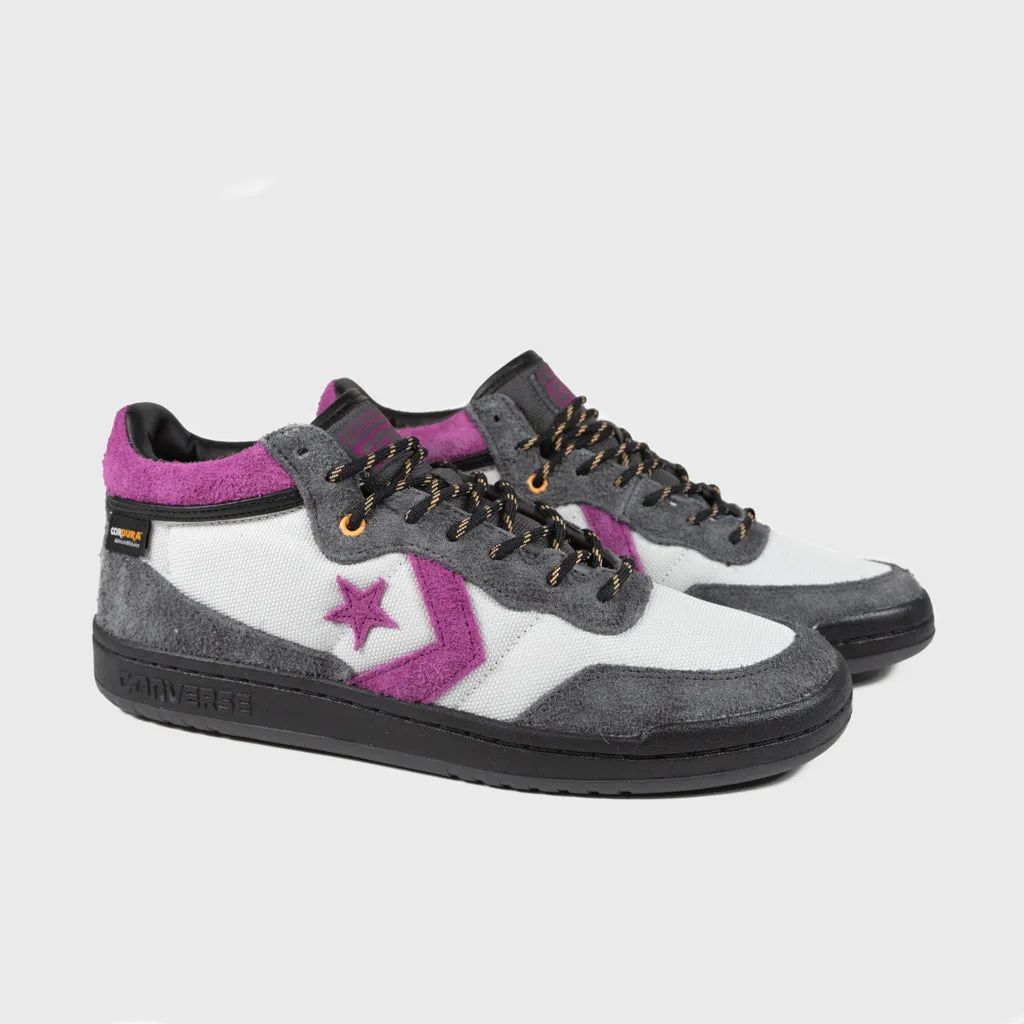 Converse Cons - Cordura Fastbreak Pro Mid Shoes - Dark Matter / Barley Grey