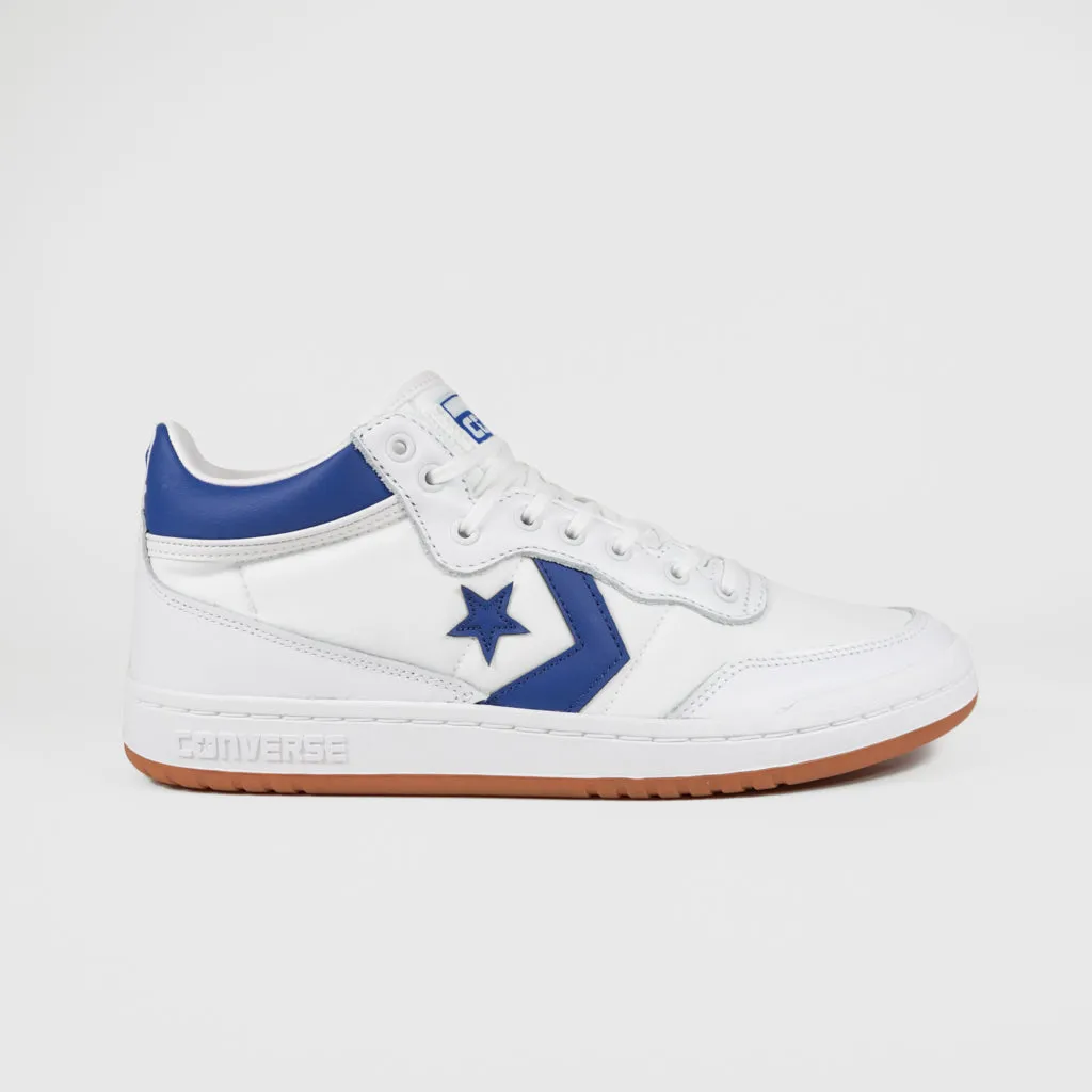 Converse Cons - Fastbreak Pro Mid Shoes - White / Blue / White