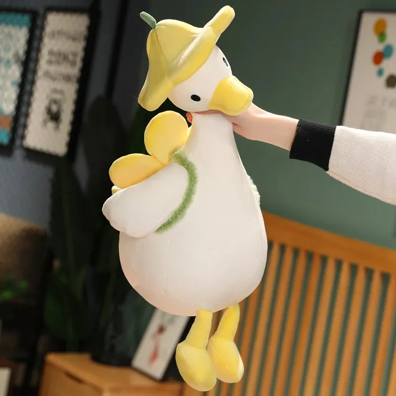 Creative Duck Doll Flower Duck Plush Toy Stuffed Animal Plushies Toys Best Gift Kawaii Pillow Simulation Funny Room Decor (Copy)