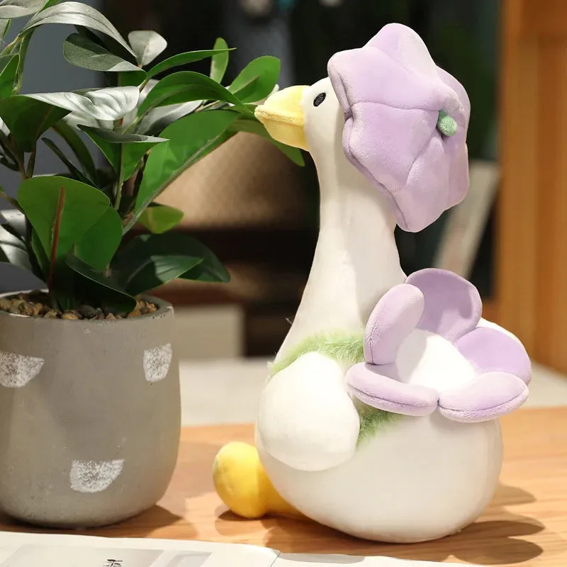 Creative Duck Doll Flower Duck Plush Toy Stuffed Animal Plushies Toys Best Gift Kawaii Pillow Simulation Funny Room Decor (Copy)