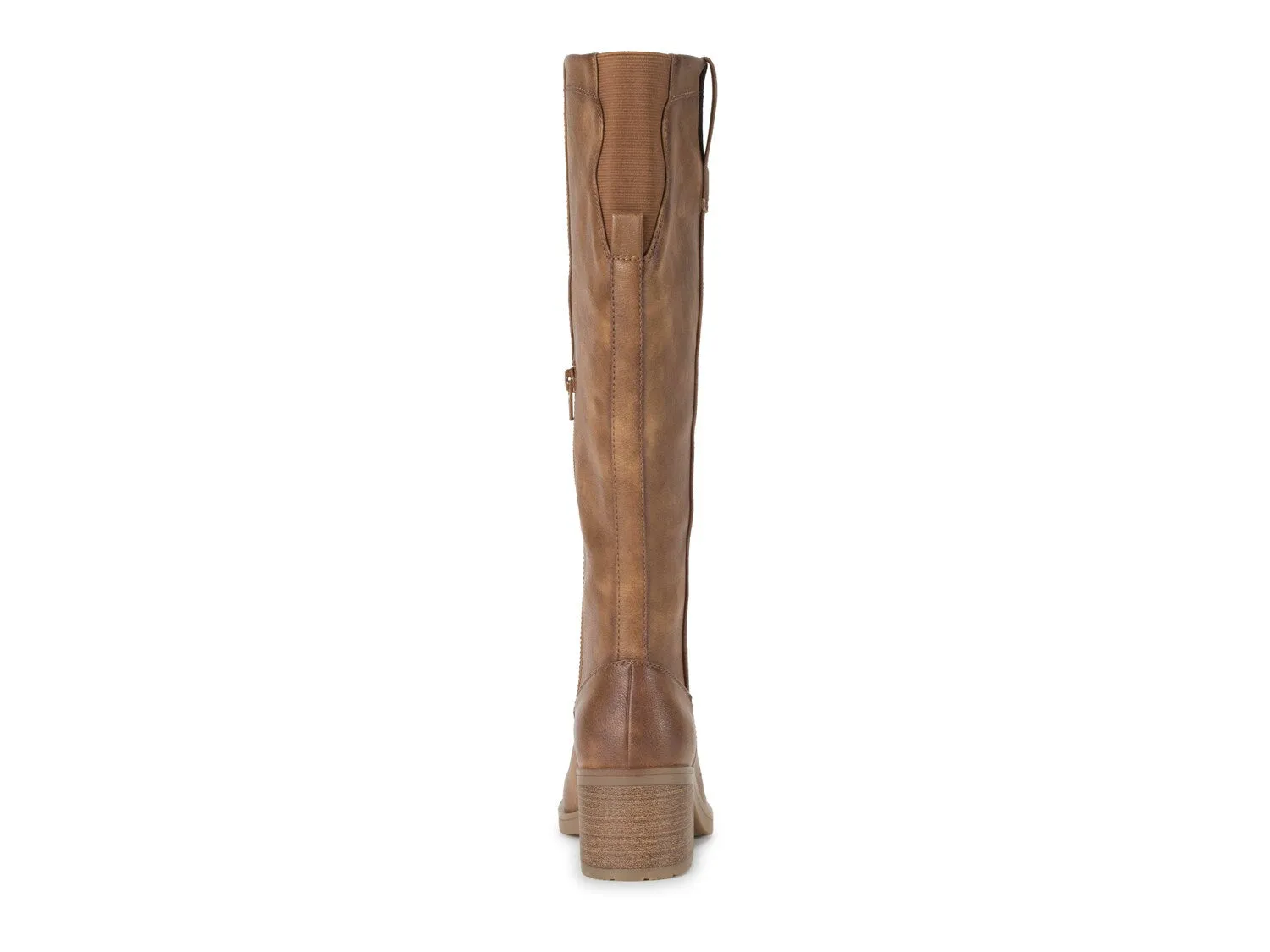 Cyra Baretraps Riding Boots, Light Brown