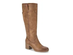 Cyra Baretraps Riding Boots, Light Brown