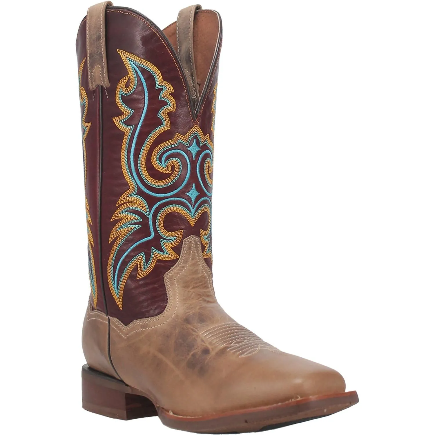 Dan Post DP4816 Men's 13" Rocksprings Tan Wide Square Toe Boot SALE BOOT