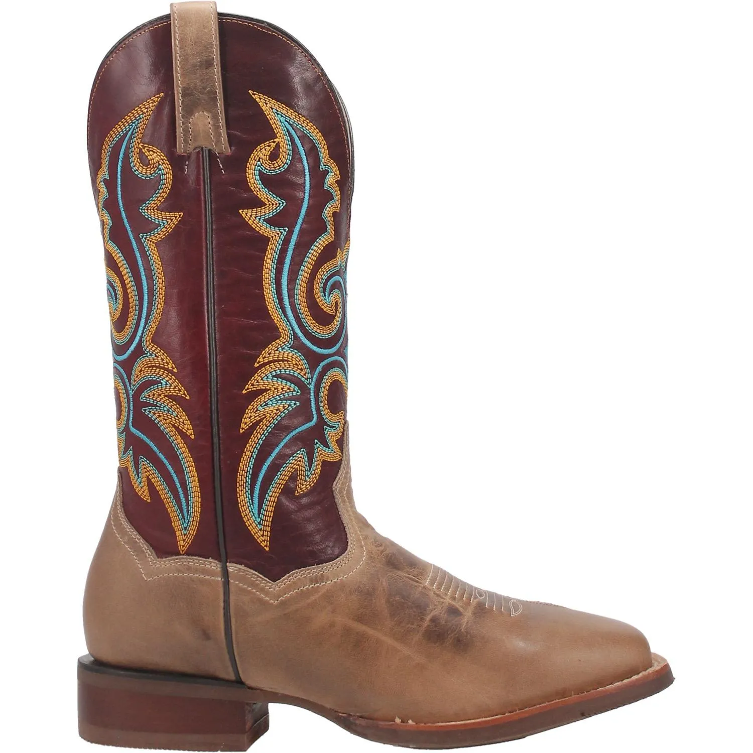 Dan Post DP4816 Men's 13" Rocksprings Tan Wide Square Toe Boot SALE BOOT