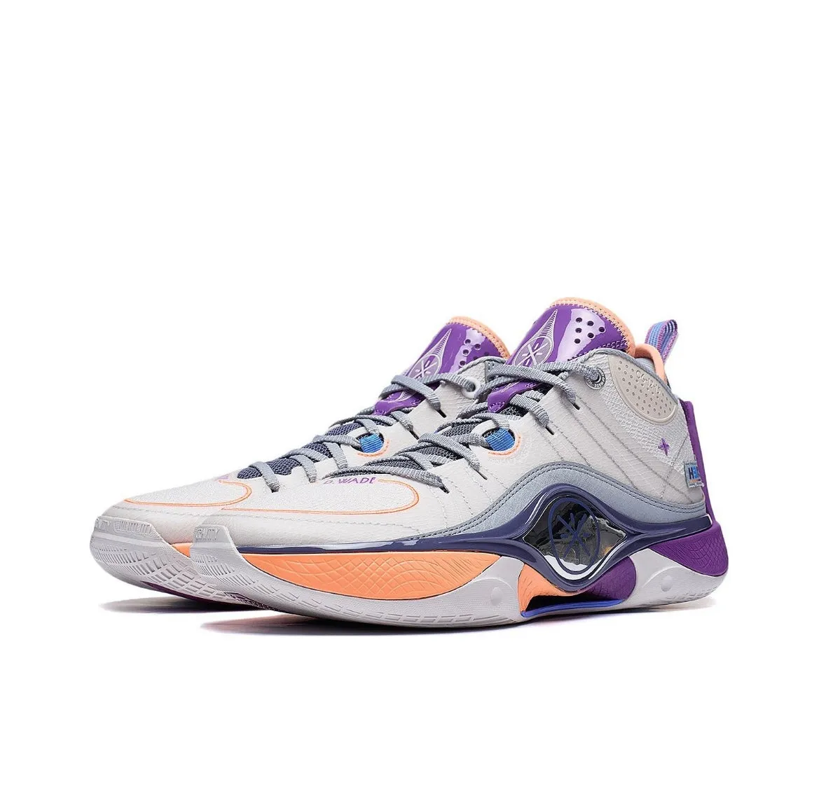 D'Angelo Russell x Li Ning Wade Shadow 5 - White/Purple