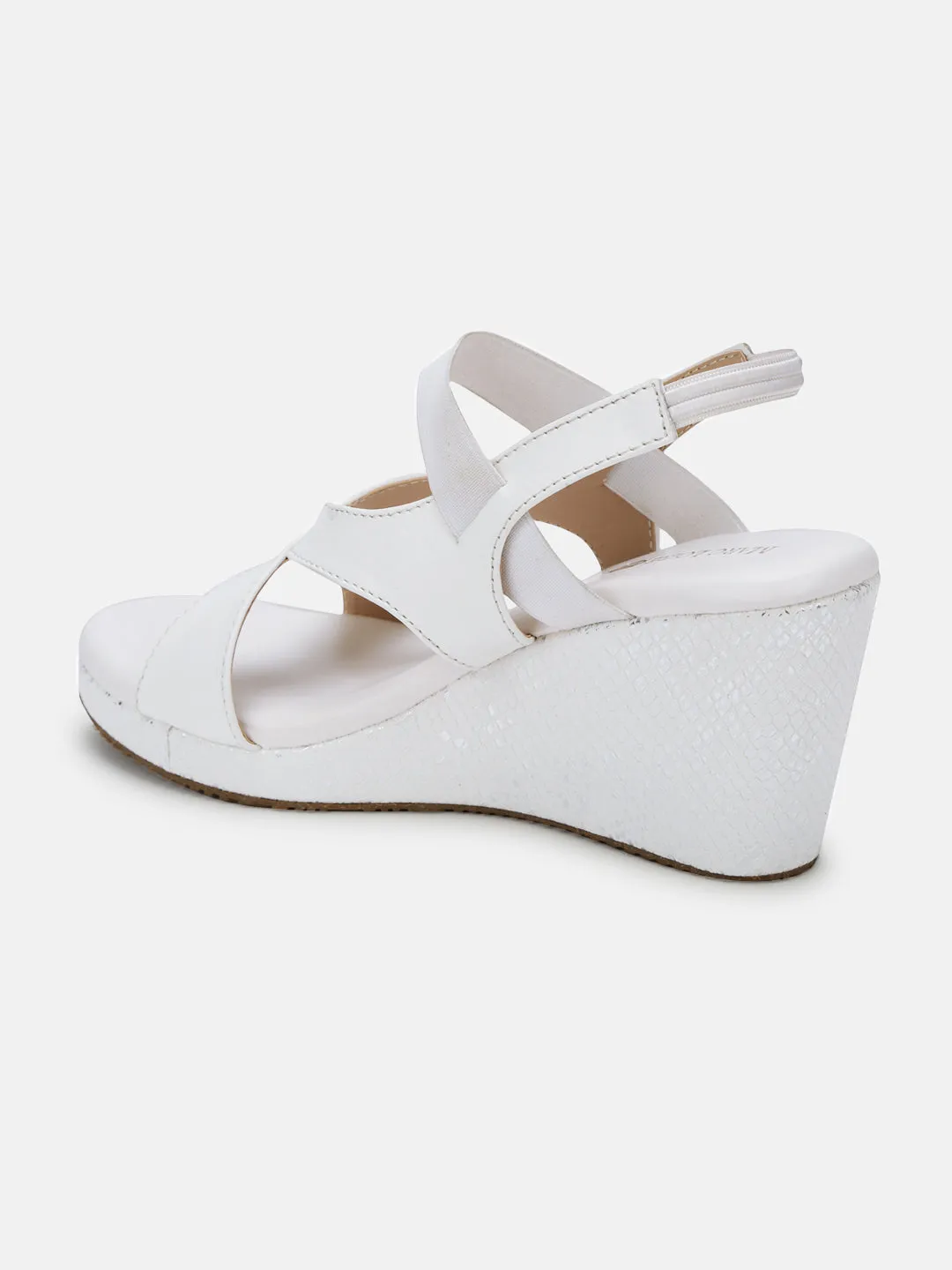 Double Straps Wedge Heels