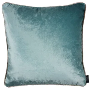 Duck Egg Blue Crushed Velvet Cushions