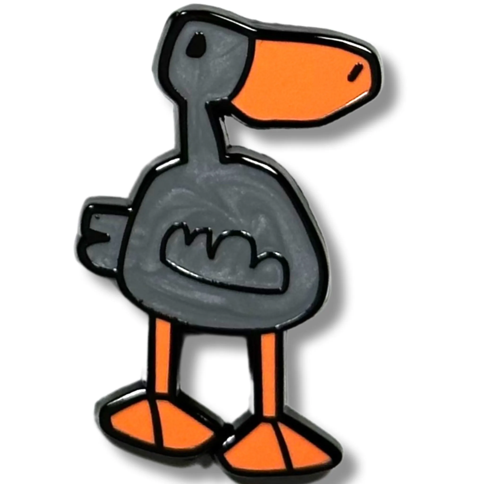 DUCK Enamel Pin by Adrian Straub