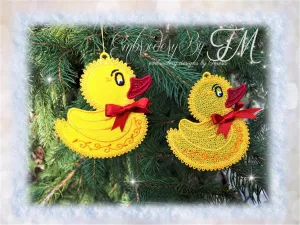 Duck FSL / 4x4 hoop/ two variations