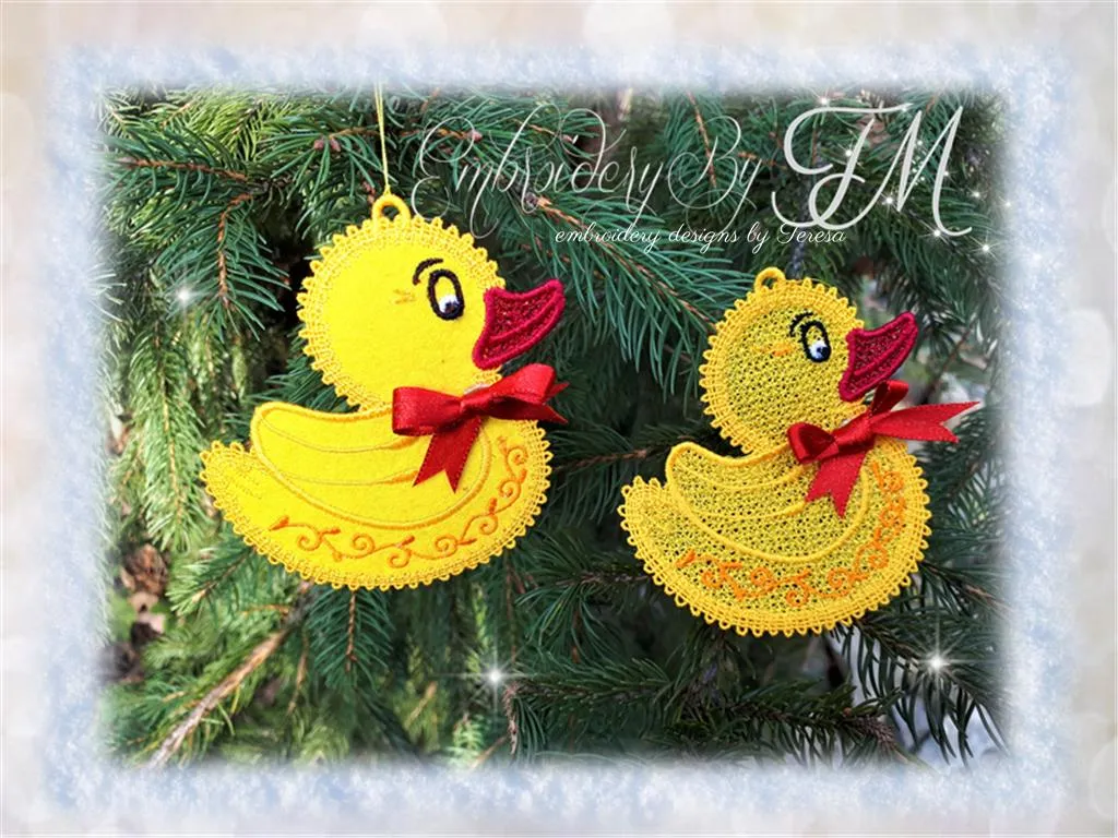 Duck FSL / 4x4 hoop/ two variations