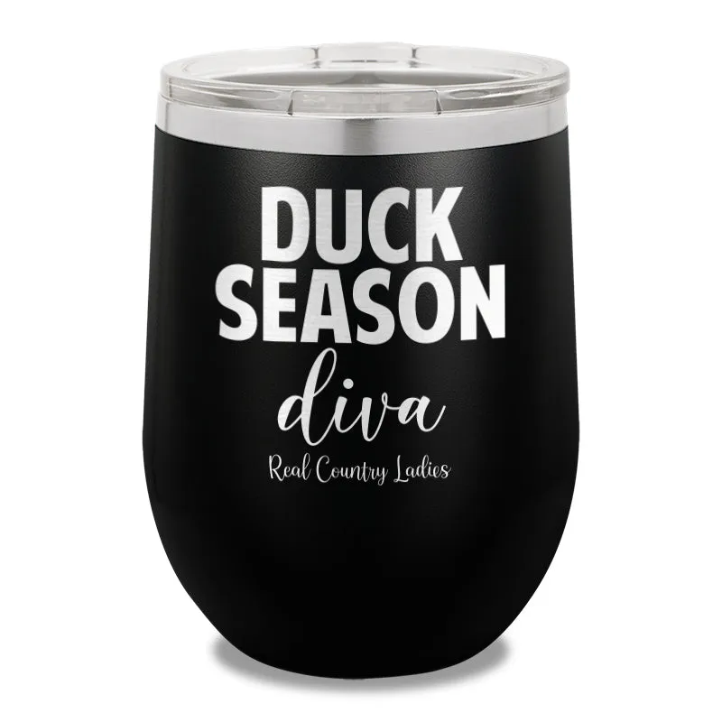 Duck Season Diva 12oz Stemless Wine Cup