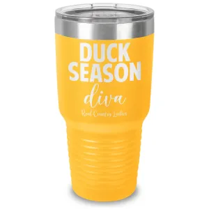 Duck Season Diva Laser Etched Tumbler