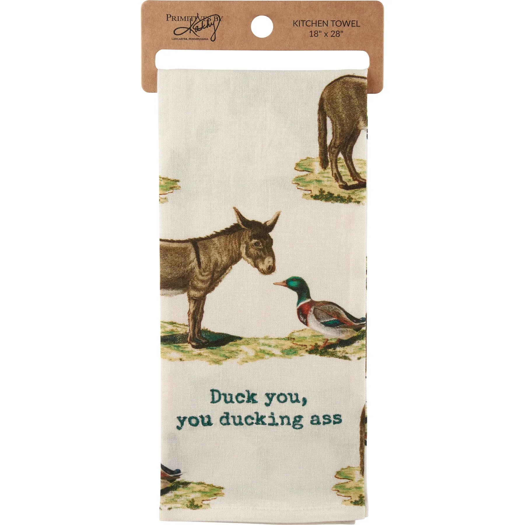 Duck You Kitchen Towel