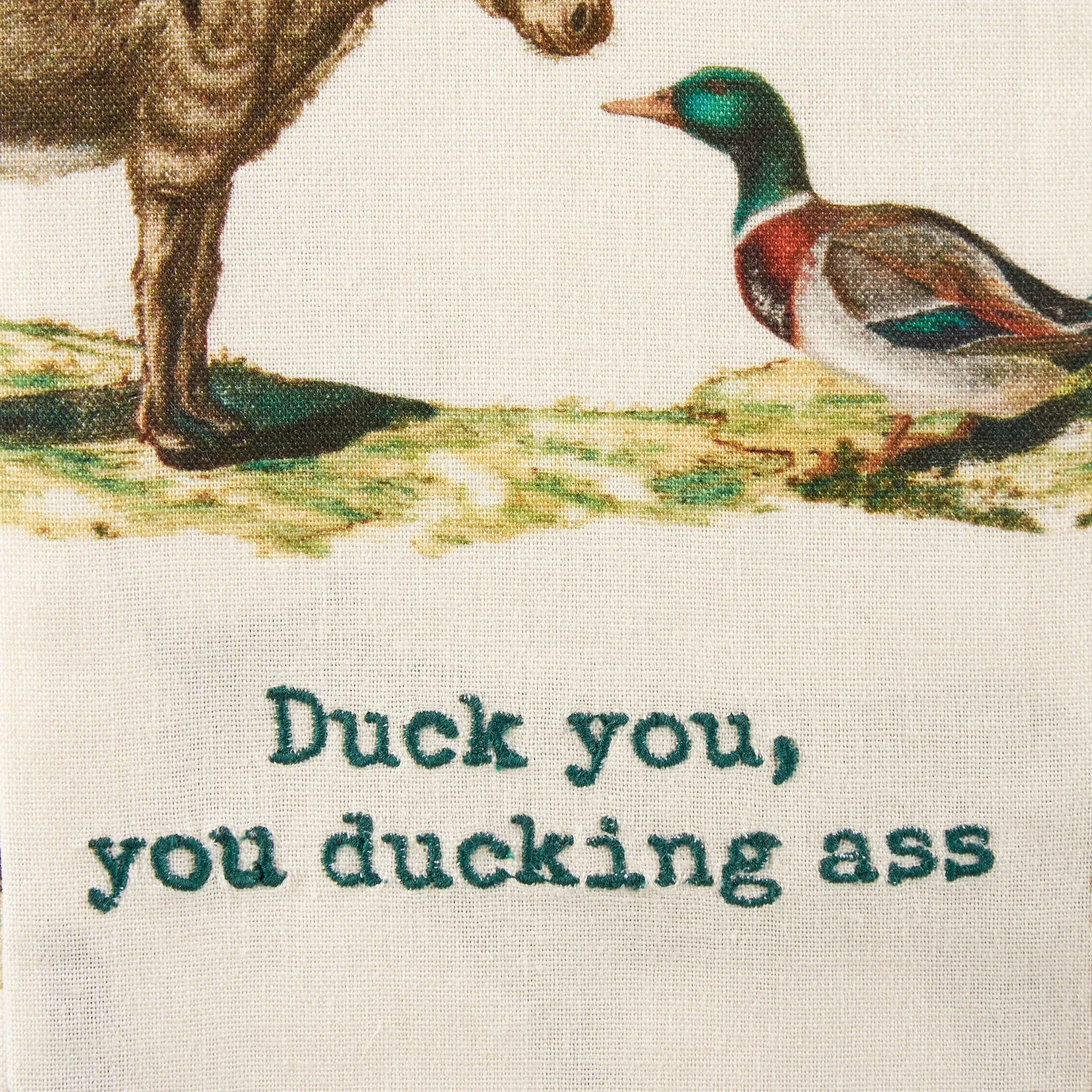 Duck You Kitchen Towel