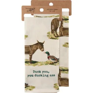 Duck You Kitchen Towel