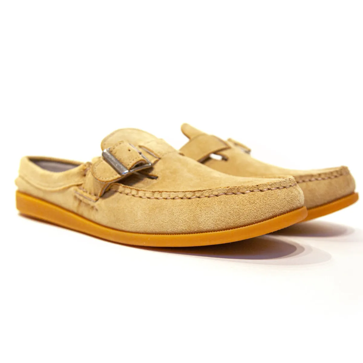 Easymoc Buckle Sand Suede