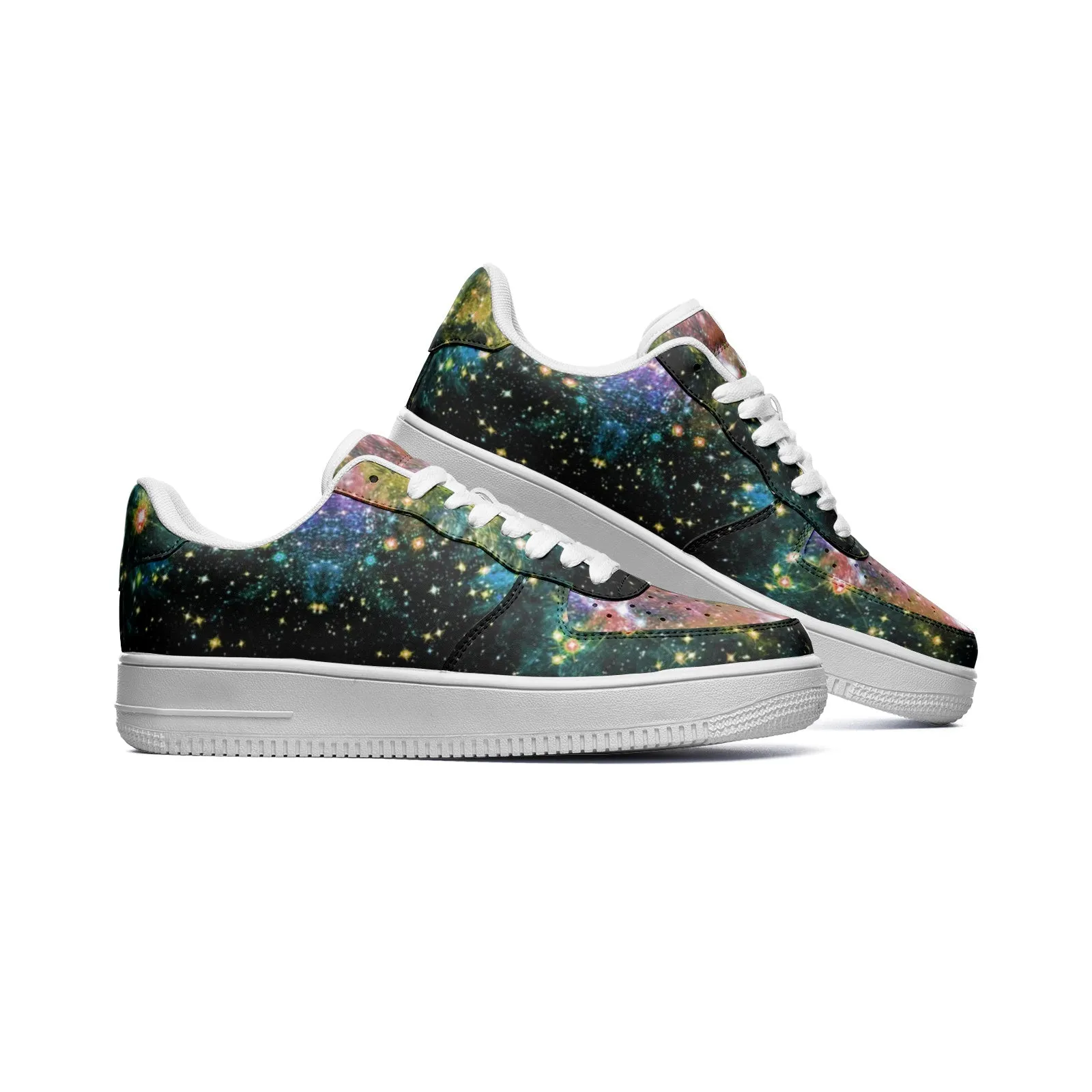 Ekhi Full-Style Psychedelic Platform Sneakers