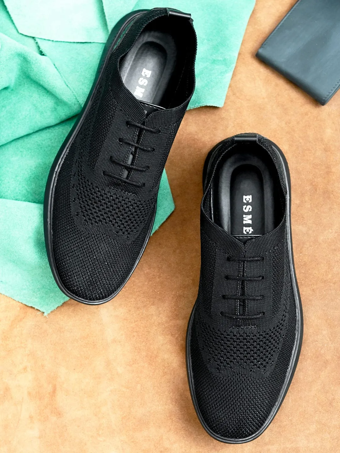 ESMEE Lace Up Proknit Brogues Shoes