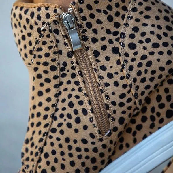 extra mile wedge sneakers