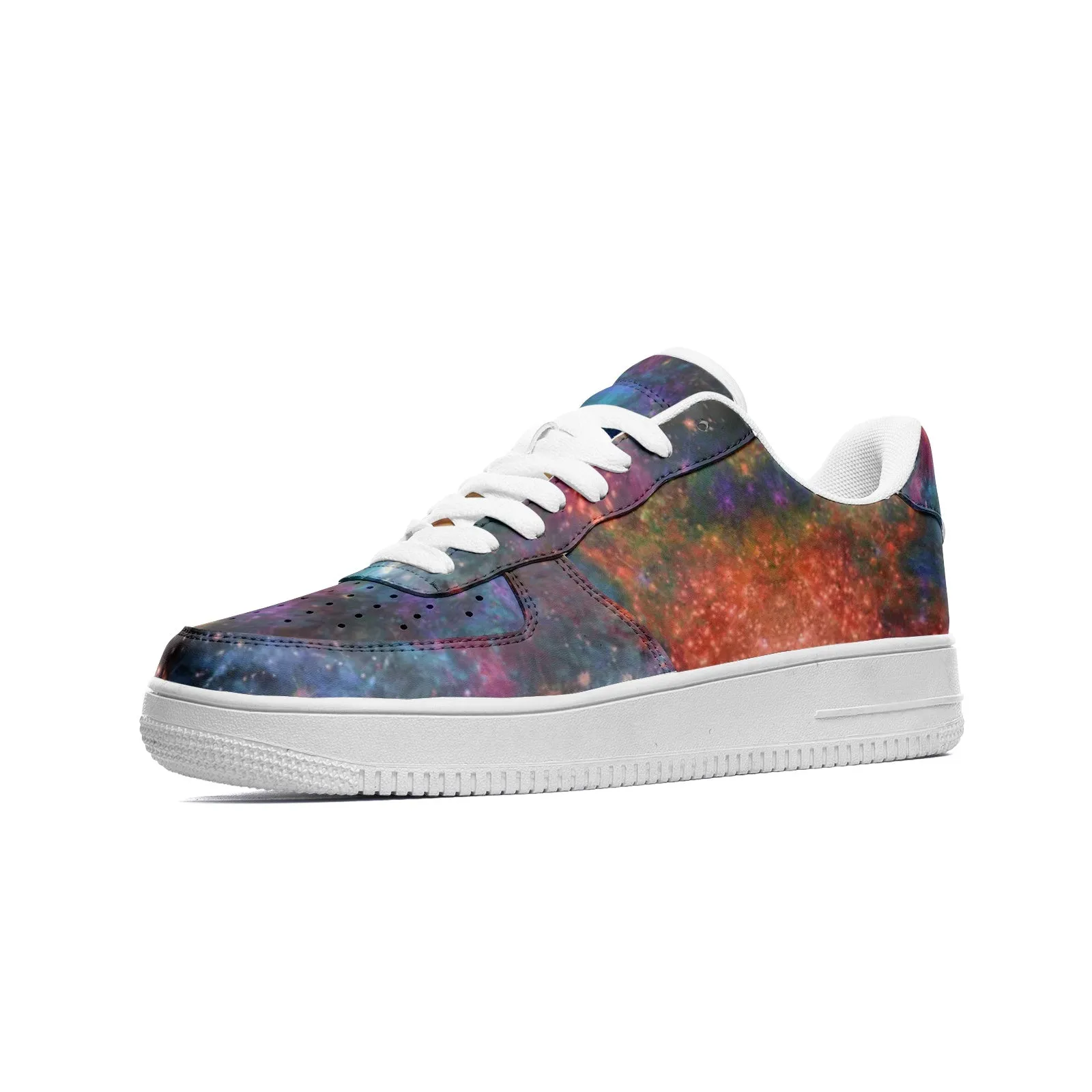 Fortuna Full-Style Psychedelic Platform Sneakers