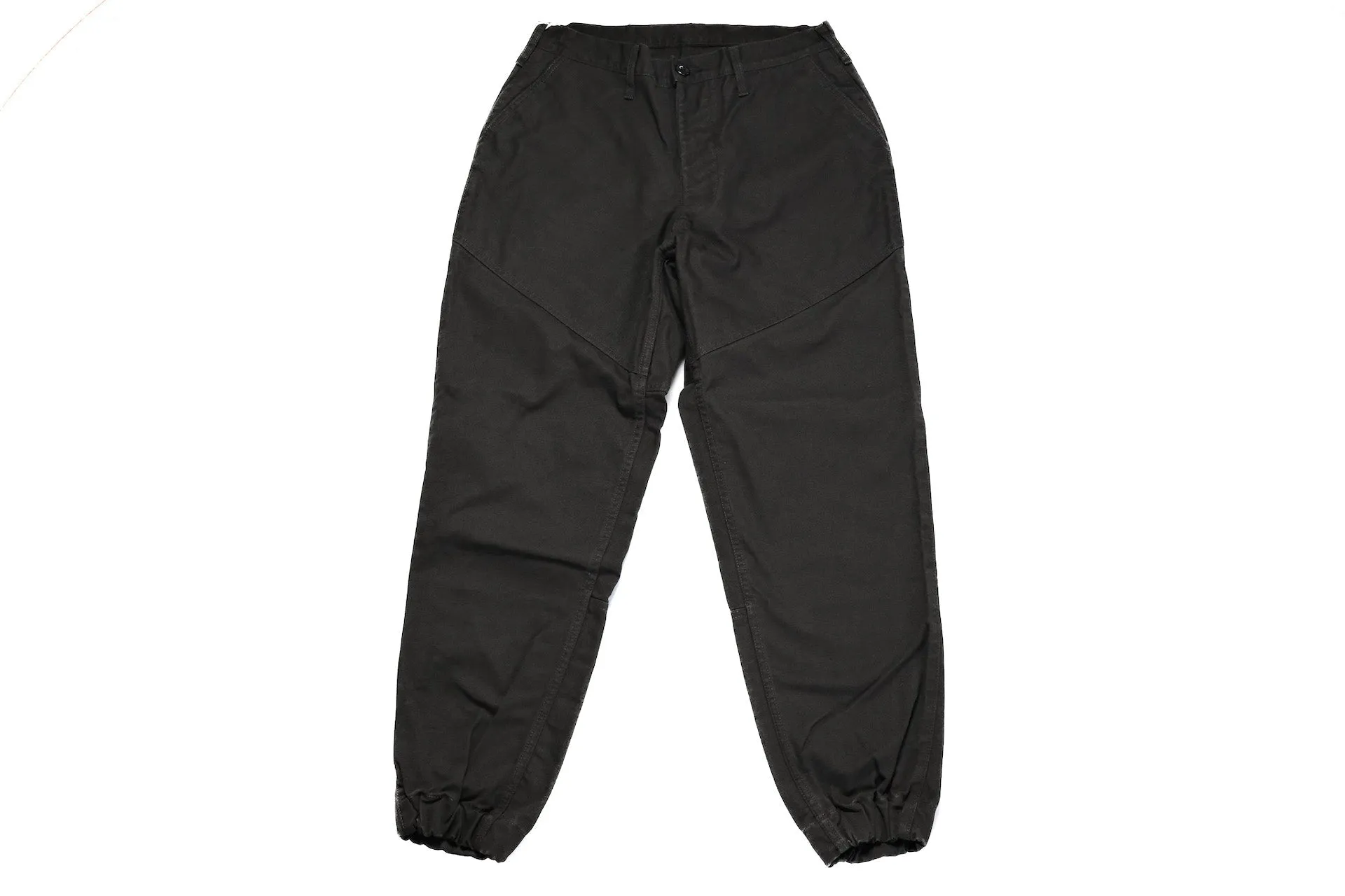 Freewheelers "Faller" Duck Canvas Trousers (Black)