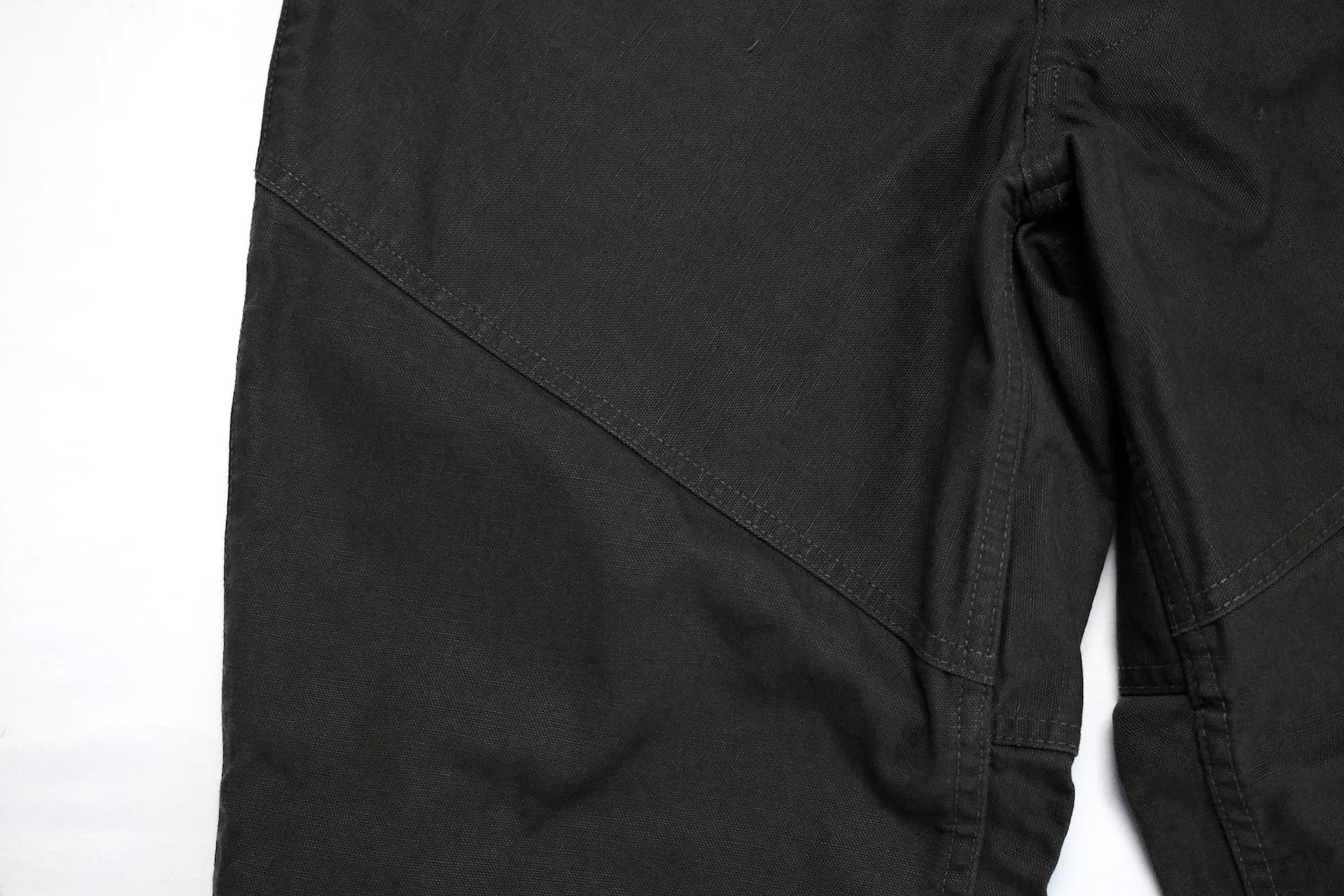 Freewheelers "Faller" Duck Canvas Trousers (Black)