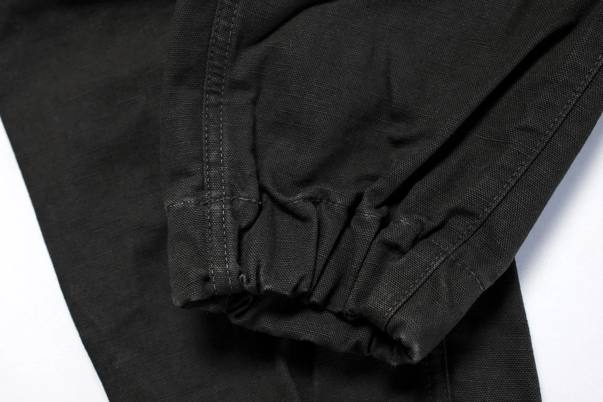 Freewheelers "Faller" Duck Canvas Trousers (Black)